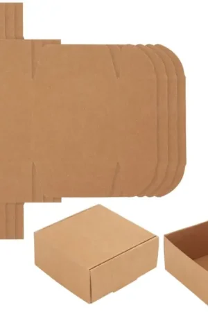 Boîtes à plier VBS « Carré », 6 pc. Prix Promo