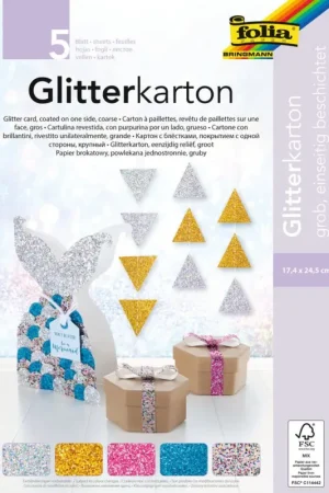 Papier cartonné pailleté « Confetti » Commander Maintenant