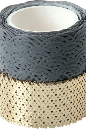 Vente Directe Washi-Dekor « Gris/Or »