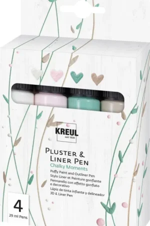 Pluster & Liner Pen « Chalky Moments » KREUL Produit De Marque