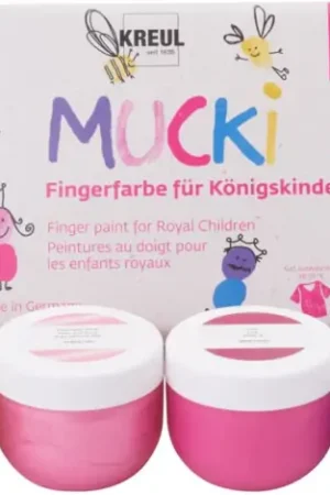 Coffret peinture au doigt MUCKI « Enfants rois » Offre Spéciale