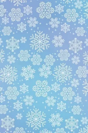 Solde Papier cartonné à motifs « Flocons de neige »