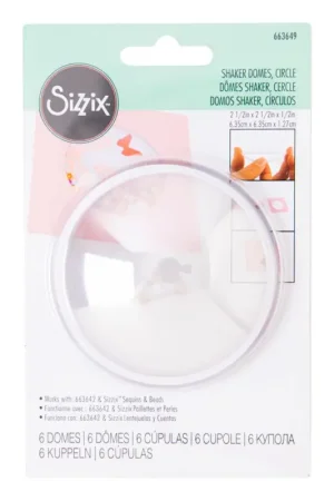 Offre Limitée Shaker Domes Sizzix « Rond »