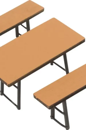 Promotion Saisonnière Ensemble table et bancs pique-nique miniatures