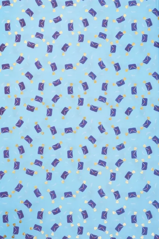 Commande En Gros Papier Décopatch hotfoil « Flying letter »