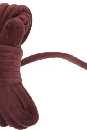 Cordon velours, Ø 7 mm, L 8 m Expédition Rapide
