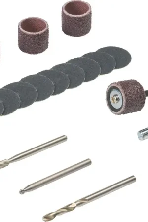 Coffret travail du bois Dremel 681, 20 pc. Prix Bas
