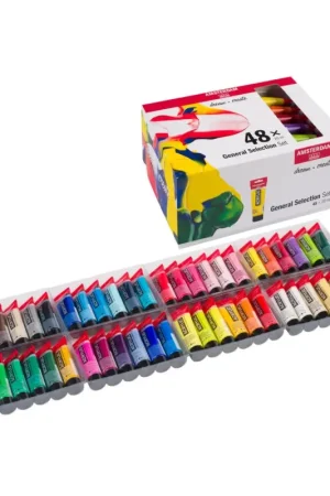 Petit Prix Set de peintures acryliques Talens AMSTERDAM « General Selection 48 »