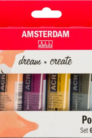 Bon Plan Set de peintures acryliques Talens AMSTERDAM « Portrait »