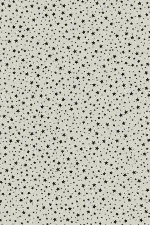 Nouvelle Collection Papier cartonné à motifs « Grey Line », étoiles, Noir
