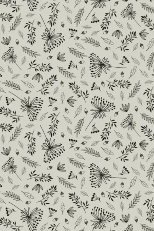 Papier cartonné à motifs « Grey Line », Prairie de rêve Petit Prix