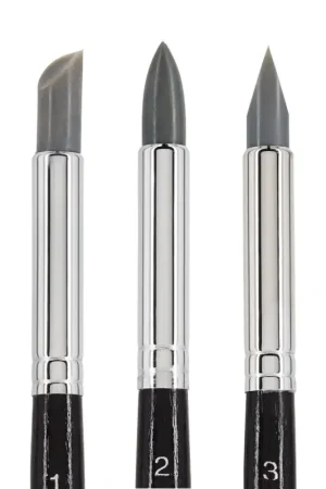 Produit De Marque Set de pinceaux de modelage en silicone