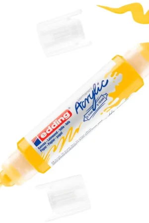 Marqueur acrylique double pointe 3D edding 5400, ép. trait 2-3 mm + 5-10 mm Dernier Modèle