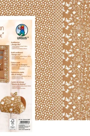 Top Vente Papier cartonné kraft « Design Mix »