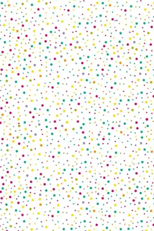 Commander Vite Papier transparent « Pois arc-en-ciel »