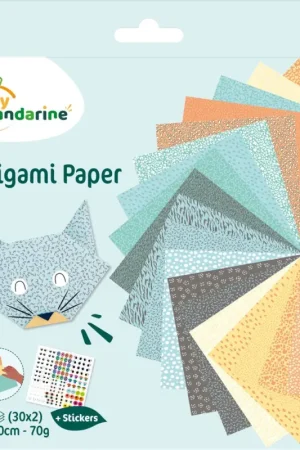 Assortiment de papier de pliage « Animaux » Nouvelle Collection