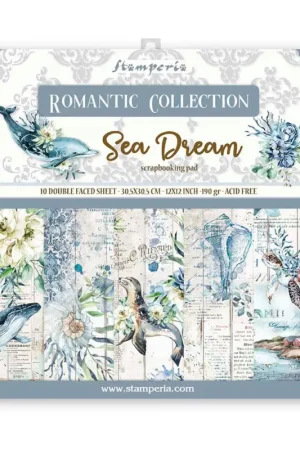 Bloc de papier scrapbooking « Sea Dreams » Produit De Marque
