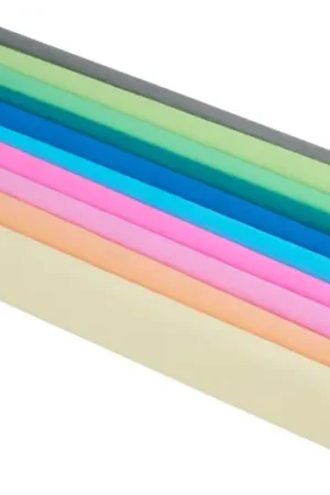 Promotion Saisonnière Assortiment de papier crépon « Trend », 10 rouleaux