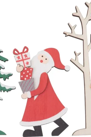 Arbres et père Noël VBS « Snuggles » Bon Marché