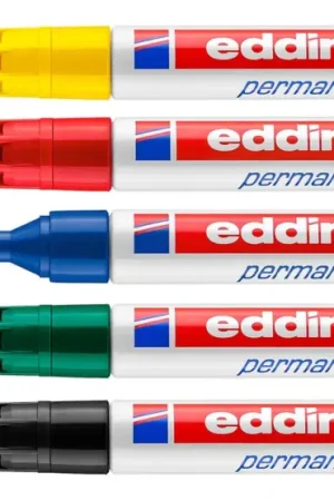 Permanent Marker edding 3000, set de 5 Réduction