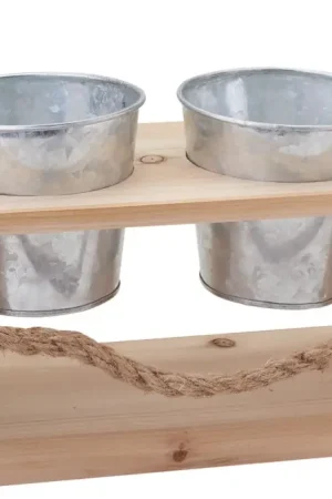 Suspension pour plante à 2 pots VBS Pas Cher