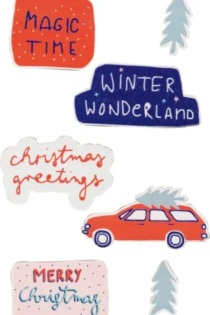 Stickers en bois « Magic Time », 14 pc. Commander Maintenant