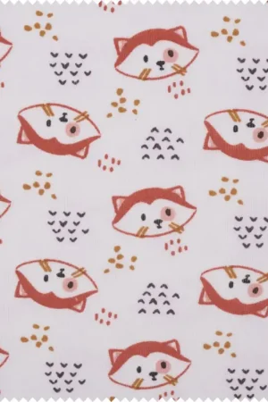 Expédié Aujourd'hui Tissu jersey au mètre « Petit renard »
