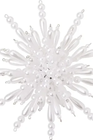 Expédition Rapide Set complet étoile en perles « White Snowflake »