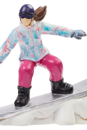 Snowboardeuse miniature, env. 9,5 cm Expédié Aujourd'hui