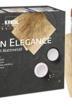 Coffret KREUL Dorure à la feuille de métal « Golden Elegance », 10 pc. Soldes