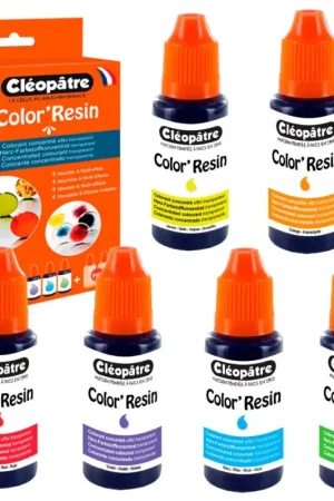 Usine Directe Kit complet COLOR'RESIN, 6 couleurs