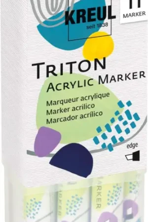 Réduction Triton Acrylic Marker « Edge » KREUL, Powerpack