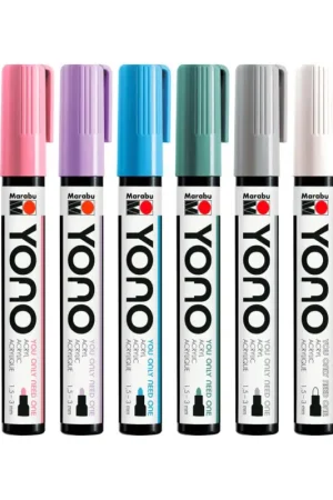 Set de marqueurs Marabu YONO « PASTEL » Expédition Rapide