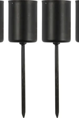 Bougeoirs piques pour bougie chandelle, H 9,5 cm, Ø 22,5 mm, 4 pc. Achat Immédiat