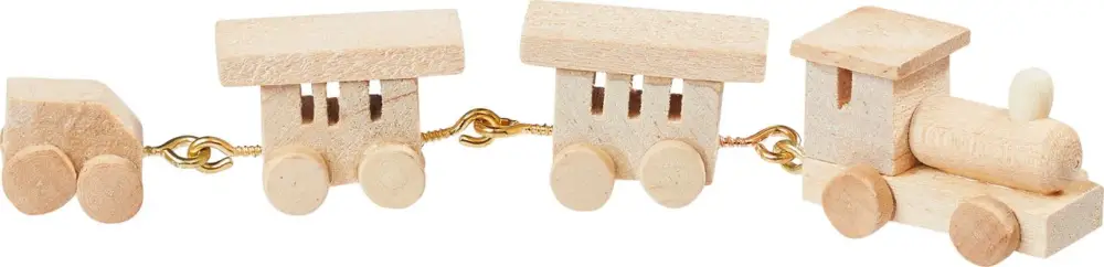 Offre Limitée Petit train en bois miniature
