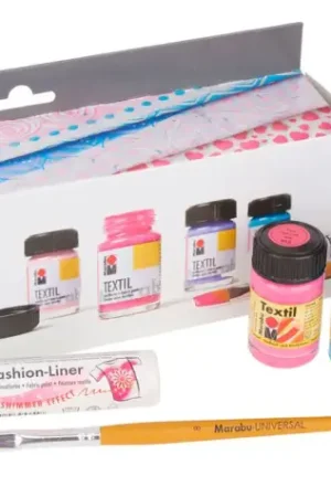 Vente Directe Set Peinture pour tissu Marabu « Sweet Candy », 4 x 15 ml