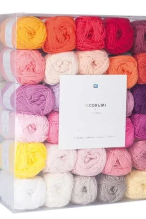 Fils coton à crocheter Rico Ricorumi, 60 couleurs Top Vente