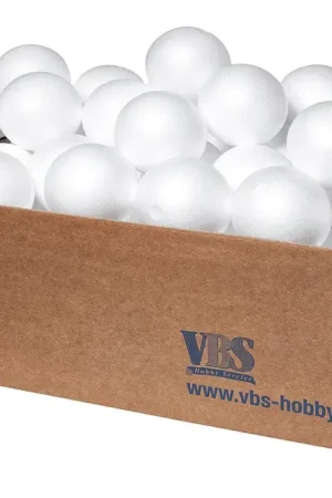 Top Vente Boules en polystyrène VBS, Ø 6 cm, 100 pc.