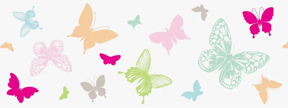 Frise adhésive pour fenêtres « Papillon », 7,5 x 200 cm Retour Gratuit