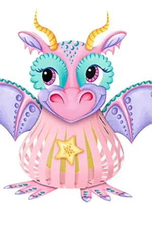 Set lanterne « Dragon fille » Offre Spéciale