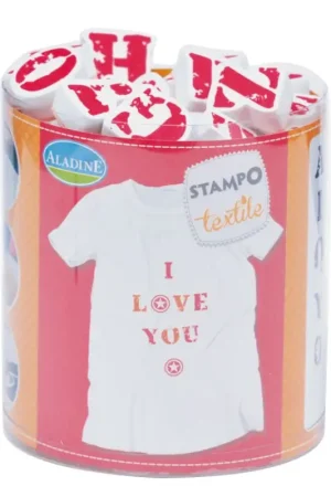 Nouvelle Collection Set de tampons « Alphabet », 46 pc.