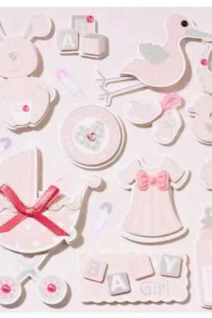 Paiement Sécurisé Stickers 3 D « Baby Girl II »