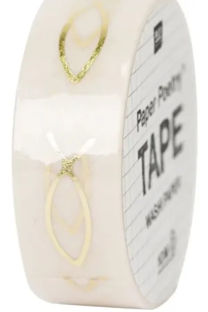 Washi tape « Poissons or » Prix Cassé