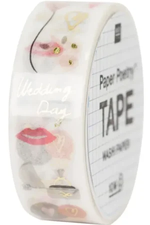 Washi Tape « Wedding day » Nouveauté