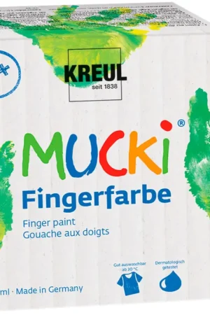 Peinture au doigt MUCKI, set de 4 Vente Flash