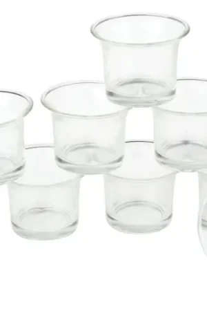 Verres à bougie à chauffe-plat VBS « Galbé », 12 pc. Acheter En Ligne