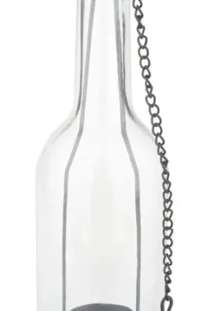 Top Vente Photophore VBS « Bouteille », hauteur 22 cm