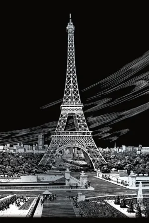Carte à gratter « Tour Eiffel » Offre Spéciale