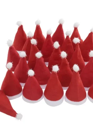 Bonnets de Noël VBS pour tête Ø 5 cm, 24 pc. Nouvelle Collection