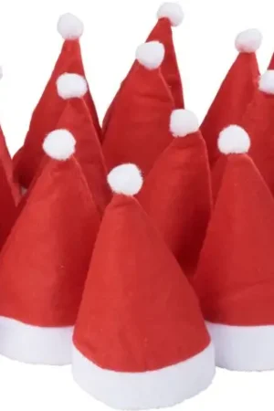 Must-Have Bonnets de Noël VBS pour tête Ø 8 cm, 24 pc.